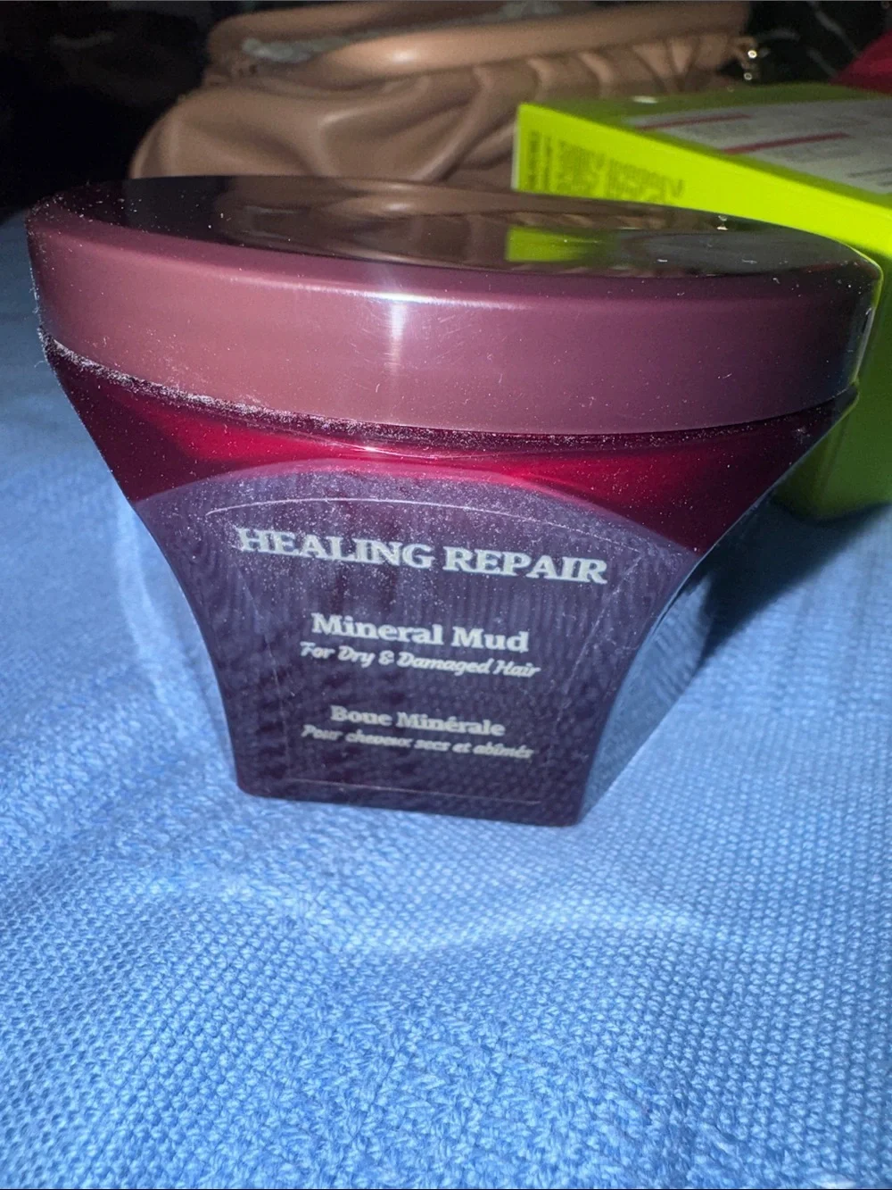 Saphira Healing Repair Mud Hair Mask with Dead Sea Minerals NEW 3 Ounce Jar